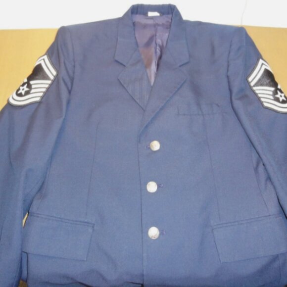 Other - USGI 3 BUTTON USAF AIR FORCE DRESS BLUE MENS sz42/LONG SHADE 1620 JACKET LD 6751